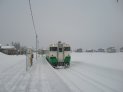 帰りの越後須原駅にて